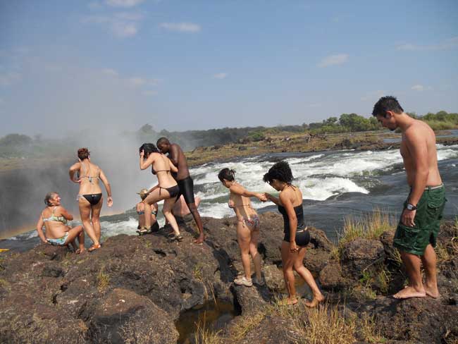 Devil's Pool & Livingstone Island