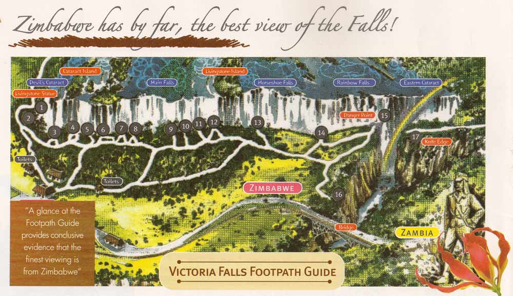 Guided Tour of Victoria Falls (Rainforest Walk)