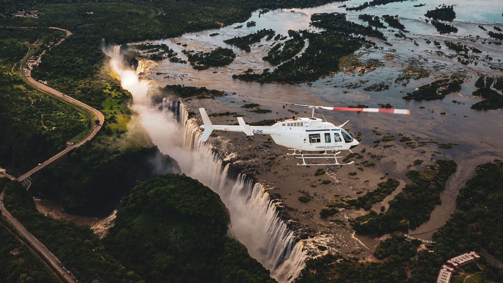 Helicopter Flights — "Flight of Angels" over Victoria Falls
